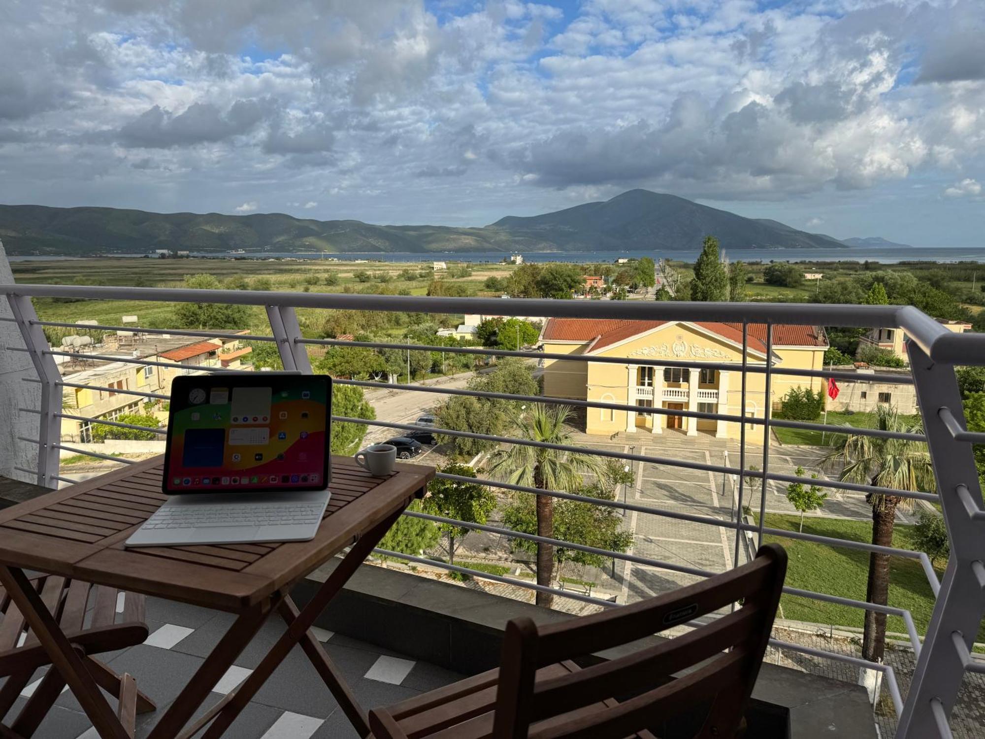 Mountain Meets Sea-Spectacular View In Orikum Apartment Exterior photo